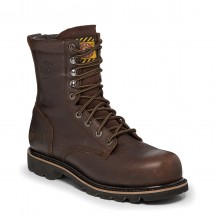 Justin Miner #WK711 Men's 8" Waterproof Puncture-Resistant Composite Safety Toe
