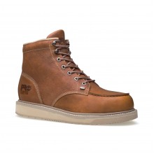 Timberland PRO® Barstow Wedge #88559 Men's 6" Durable Lightweight Moc Alloy Safety Toe Boot